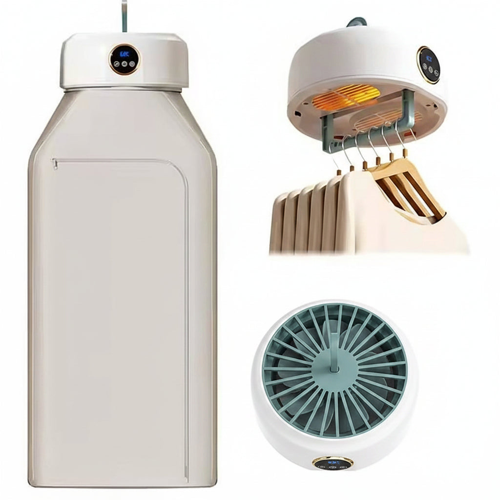 Portable Clothes Dryer Mini Laundry Dryers With Low Noise (1 Set)